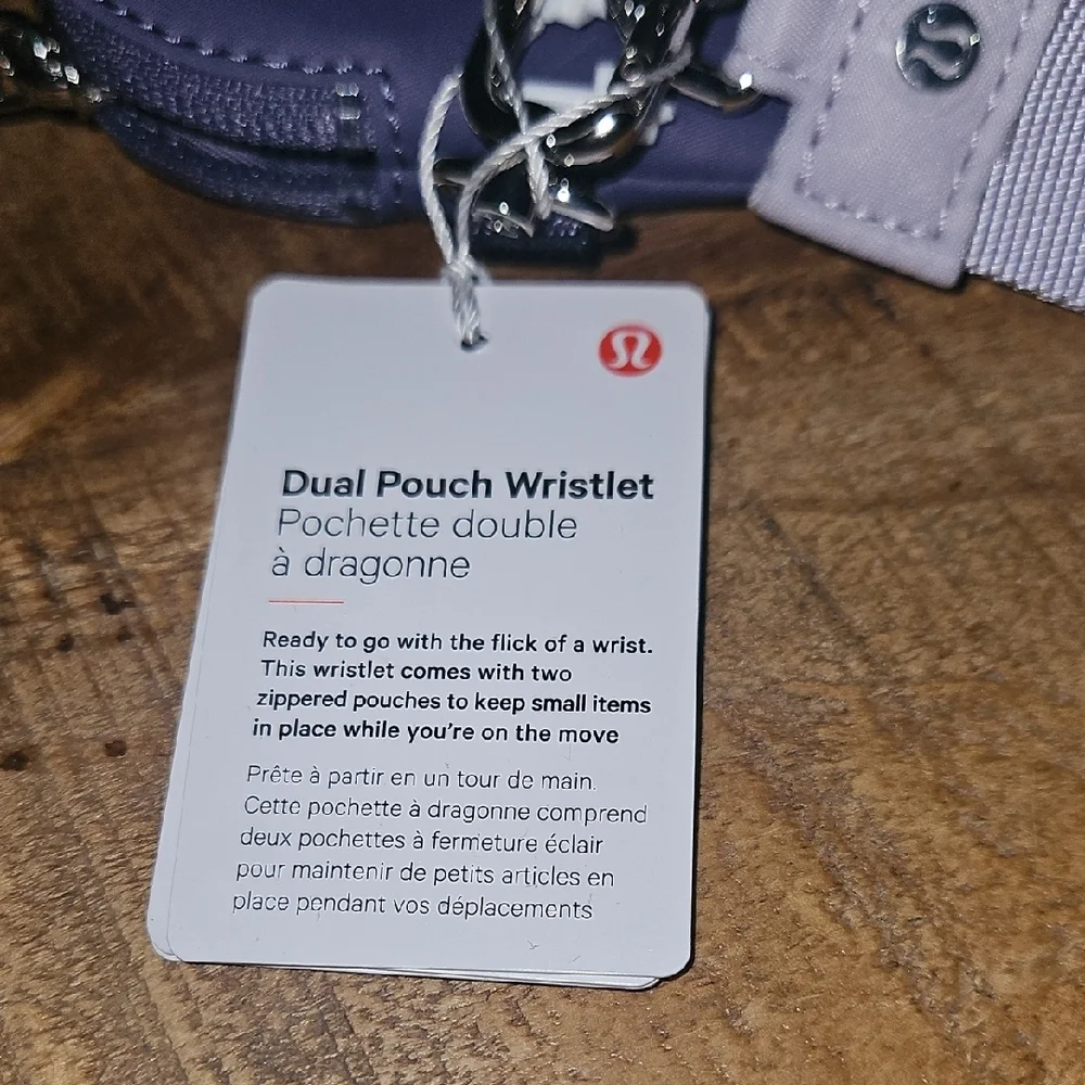 lululemon athletica Lavender Card Holder Keychain - Picture 3 of 3